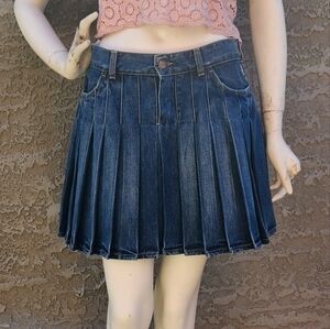 Burberry jean skirt